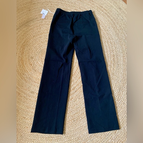 NWT MAC Wide Leg Black Pull-on Trousers Size W38/L32 - Picture 2 of 7
